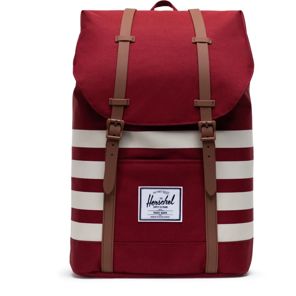 Herschel Supply Co. Retreat Rhubarb/Birch Stripe One Size